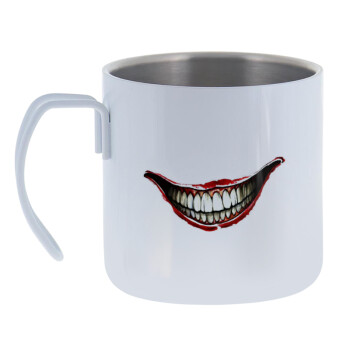 Joker smile, Mug Stainless steel double wall 400ml