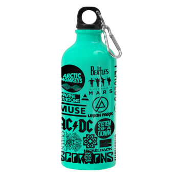 Best Rock Bands Collection, Water bottle 600ml