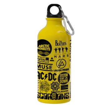 Best Rock Bands Collection, Water bottle 600ml