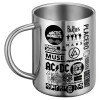 BIG Mug Stainless steel double wall (450ml)