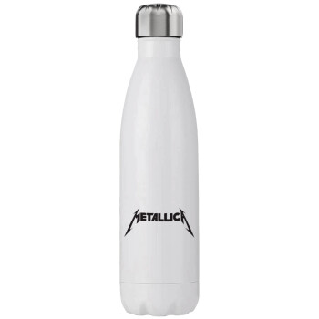 Metallica, Μεταλλικό παγούρι θερμός (Stainless steel), διπλού τοιχώματος, 750ml