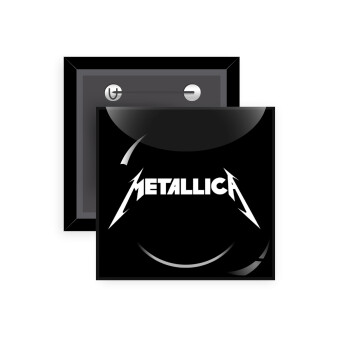 Metallica logo, Κονκάρδα παραμάνα τετράγωνη 5x5cm