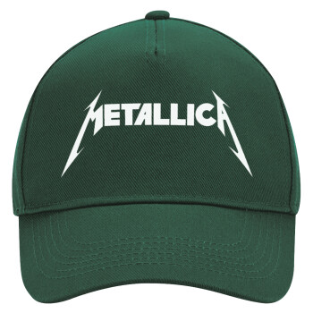 Metallica, Adult Ultimate Hat GREEN, (100% COTTON DRILL, ADULT, UNISEX, ONE SIZE)