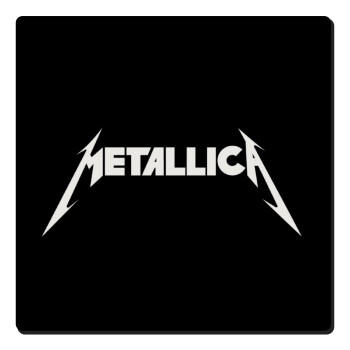 Metallica logo, Τετράγωνο μαγνητάκι ξύλινο 6x6cm