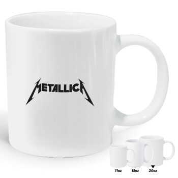 Metallica logo, Κούπα Giga, κεραμική, 590ml