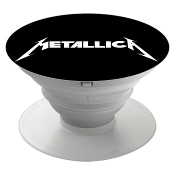 Metallica, Phone Holders Stand  White Hand-held Mobile Phone Holder