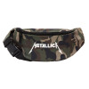 Unisex waist bag (banana) in Jungle camouflage color with 2 pockets