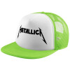 Adult Soft Trucker Hat with Mesh GREEN/WHITE (POLYESTER, ADULT, ONE SIZE)