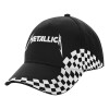 Adult Ultimate BLACK RACING Cap, (100% COTTON DRILL, ADULT, UNISEX, ONE SIZE)