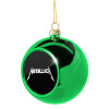 Green Christmas tree ornament ball 8cm