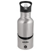 Metallic Silver with straw (500ml)