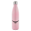 Metal mug thermos Pink Iridiscent (Stainless steel), double wall, 500ml