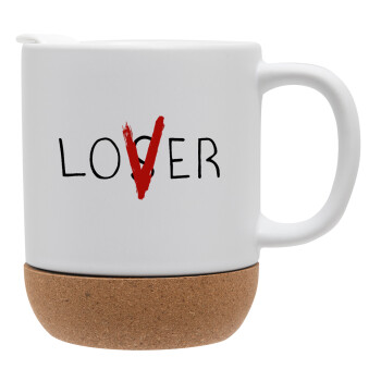 IT Lov(s)er, Ceramic coffee mug Cork (MAT), 330ml (1pcs)