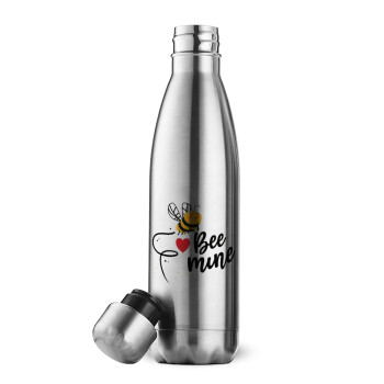 Bee mine!!!, Inox (Stainless steel) double-walled metal mug, 500ml