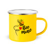 Yellow Enamel Metallic Cup 360ml