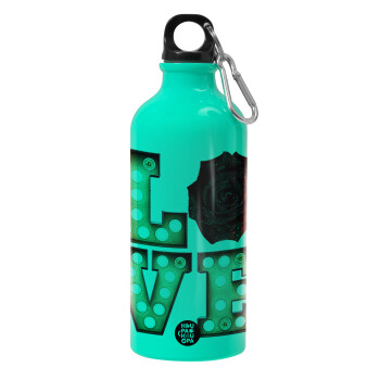 Love lights and roses, Water bottle 600ml