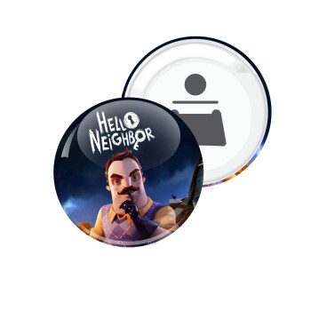  Hello Neighbor, Μαγνητάκι και ανοιχτήρι μπύρας στρογγυλό διάστασης 5,9cm