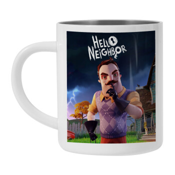  Hello Neighbor, Κούπα Ανοξείδωτη διπλού τοιχώματος 450ml