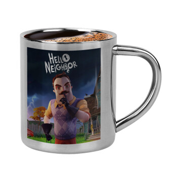  Hello Neighbor, Double-wall metal cup for espresso (220ml)