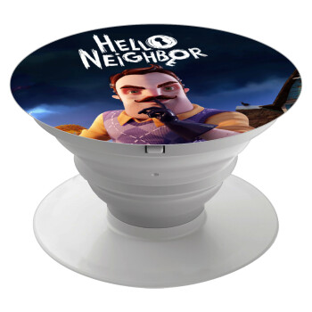  Hello Neighbor, Phone Holders Stand  White Hand-held Mobile Phone Holder