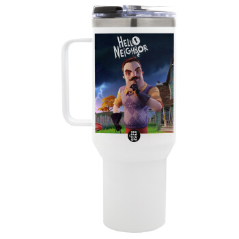  Hello Neighbor, Mega Tumbler με καπάκι, διπλού τοιχώματος (θερμό) 1,2L