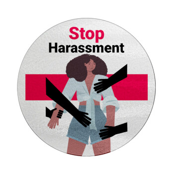 STOP Harassment, Επιφάνεια κοπής γυάλινη στρογγυλή (30cm)