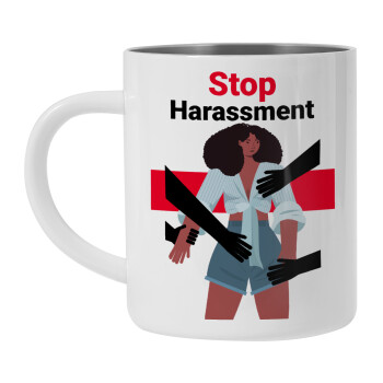 STOP Harassment, Κούπα Ανοξείδωτη διπλού τοιχώματος 450ml