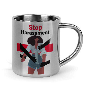 STOP Harassment, Mug Stainless steel double wall 300ml