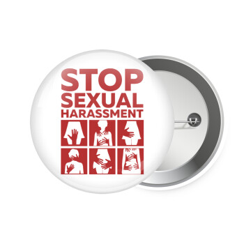 STOP sexual Harassment, Κονκάρδα παραμάνα 7.5cm