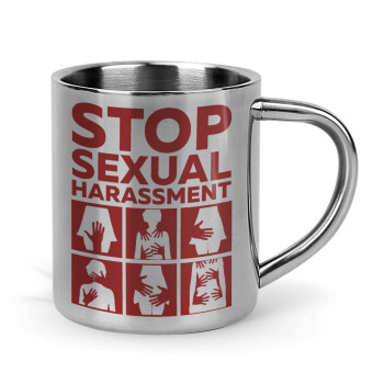STOP sexual Harassment, Mug Stainless steel double wall 300ml