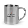 Mug Stainless steel double wall 300ml