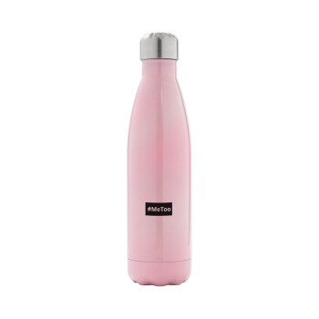 #meToo, Metal mug thermos Pink Iridiscent (Stainless steel), double wall, 500ml