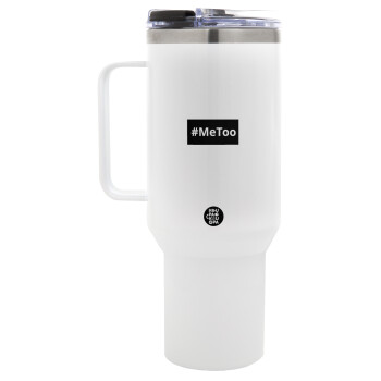 #meToo, Mega Stainless steel Tumbler with lid, double wall 1,2L