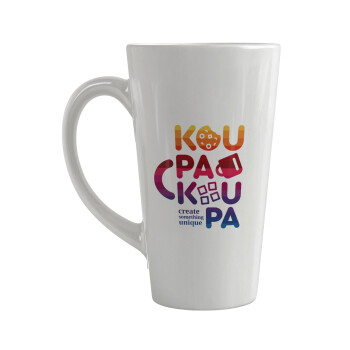 koupakoupa, Κούπα κωνική Latte Μεγάλη, κεραμική, 450ml