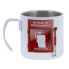 Mug Stainless steel double wall 400ml