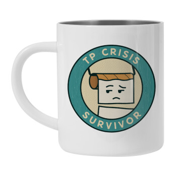 TP Crisis Survivor, Mug Stainless steel double wall 450ml