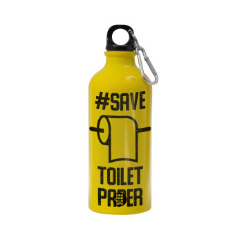 Save toilet Paper, Water bottle 600ml