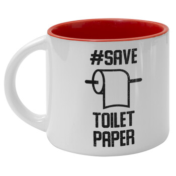 Save toilet Paper, Κούπα κεραμική 400ml