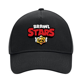 Brawl Stars, Adult Ultimate Hat BLACK, (100% COTTON DRILL, ADULT, UNISEX, ONE SIZE)