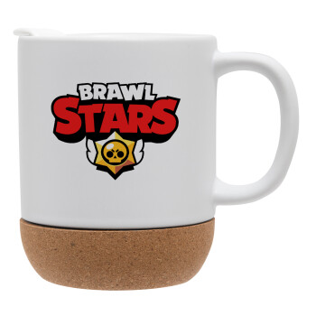 Brawl Stars, Ceramic coffee mug Cork (MAT), 330ml (1pcs)