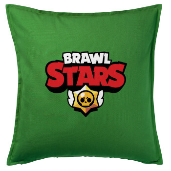 Brawl Stars, Sofa cushion Green 50x50cm includes filling