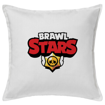 Brawl Stars, Sofa cushion White 50x50cm includes filling