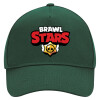 Adult Ultimate Hat GREEN, (100% COTTON DRILL, ADULT, UNISEX, ONE SIZE)