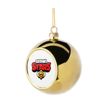 Brawl Stars, Golden Christmas tree ball ornament 8cm