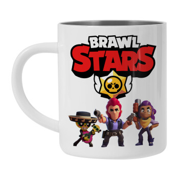 Brawl Stars Desert, Mug Stainless steel double wall 300ml