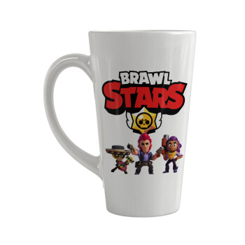 Brawl Stars Desert, Κούπα κωνική Latte Μεγάλη, κεραμική, 450ml