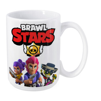 Brawl Stars Blue, Κούπα Mega, κεραμική, 450ml