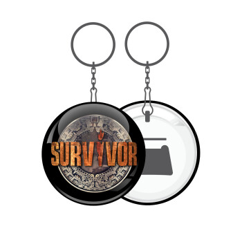 Survivor, Μπρελόκ μεταλλικό 5cm με ανοιχτήρι