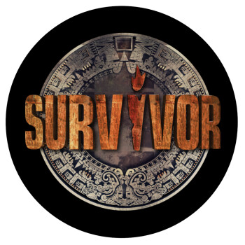 Survivor, Mousepad Round 20cm