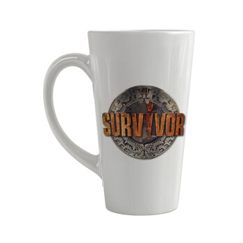Survivor, Κούπα κωνική Latte Μεγάλη, κεραμική, 450ml